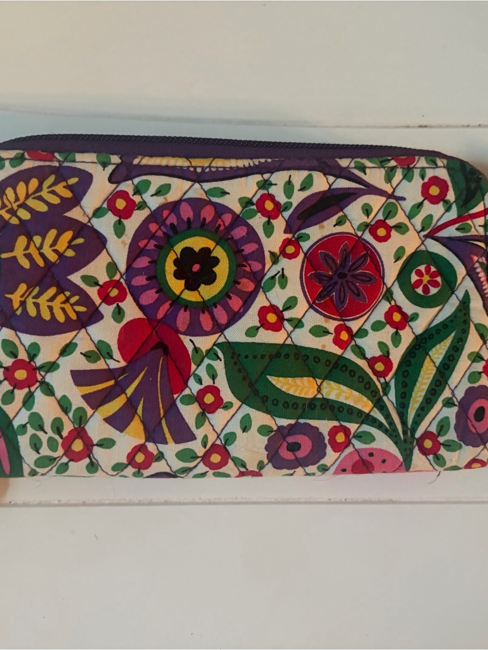 Vera Bradley Vintage Retired Viva La Vera Wristlet Wallet